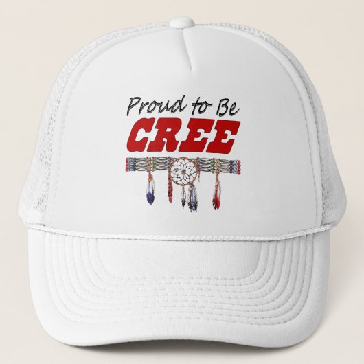Fier d'être casquette de Cree (Devant)