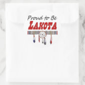 Fier d'être des décalques ou des autocollants de L (Sac)