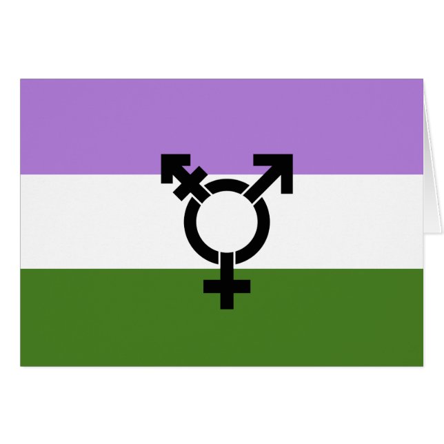 Fier d'être genderqueer - Fierté queer (Devant horizontal)