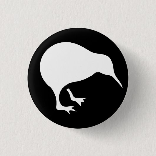 FIER D'ÊTRE KIWI Petit, 3,2 cm (1,25 po) Badge Ron (Devant)