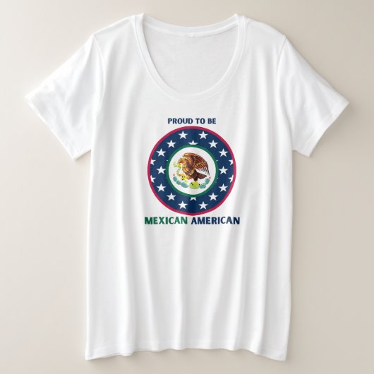 FIER D'ÊTRE MEXICAIN AMÉRICAIN (Design devant)