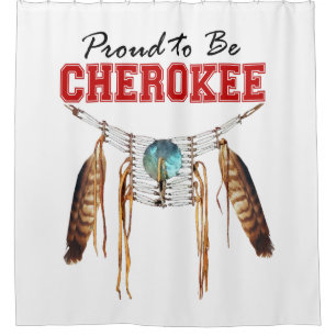 Fier d'être rideau en douche cherokee