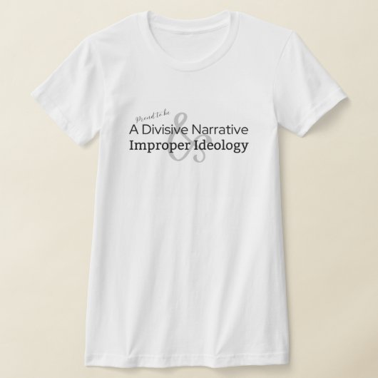 Fier d'être T-shirt (Poser)