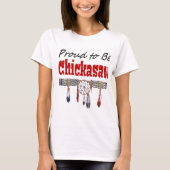 Fier d'être T-shirt de base de Chickasaw (Devant)