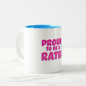 Fier d'être tasse de peau de vache (Devant gauche)