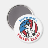 Fier d'être un aimant de Llama Volley (Recto/Verso)