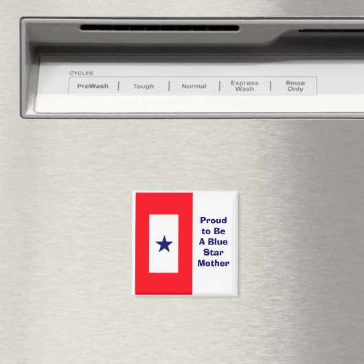 Fier d'être un aimant mère étoile bleue (In Situ (Lave-vaisselle))
