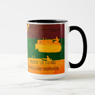 Fier d'être un ingénieur d'exploitation MUG COLORÉ