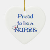 Fier d'être un ornement d'infirmière-Pendentif (Dos)