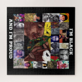 FIER D'ÊTRE UN puzzle NOIR (Horizontal)