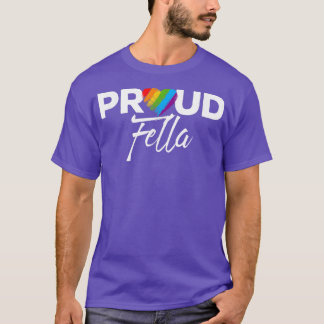 Fier Fella Gay pride Mois LGBTQ T-shirt