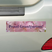Fier Grand-parents! autocollants pare-chocs Pink B (En voiture)