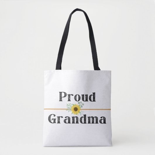 FIER GRANDMA - Sac fourre-tout (Devant)