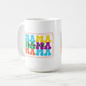 Fier Mama Sensibilisation sur l'autisme Mug (Devant gauche)