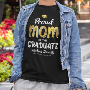 Fier maman du T-shirt Graduate