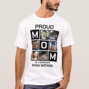 Fier maman d'un T-shirt diplômé