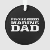 Fier Marine Papa - Blanc (dos)