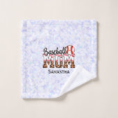 Fier Mère De Baseball - Amateur Du Jour Du Jeu (Gant de toilette)