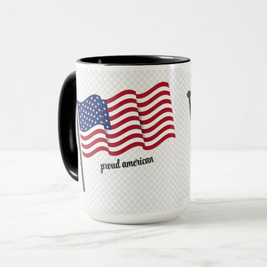 FIER MUG DE CAFETIÈRE AMÉRICAIN (Devant gauche)