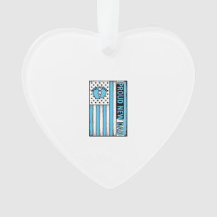 Fier Nouveau Papa Pieds de Bébé Drapeau Vector Des