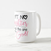 Fier Parent Coffee Mug Cup Diplôme Cadeau (Devant droit)