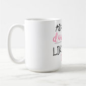 Fier Parent Coffee Mug Cup Diplôme Cadeau (Gauche)