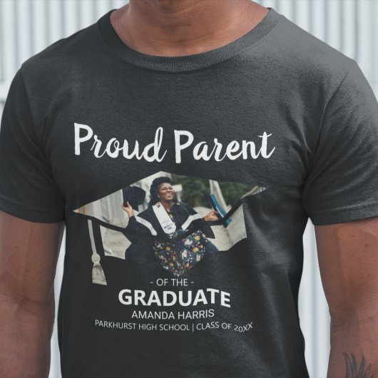 Fier Parent Du Diplômé | T-shirt photo