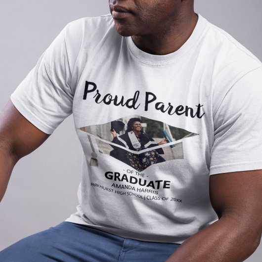 Fier Parent Du Diplômé | T-shirt photo