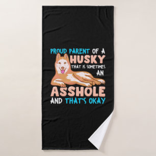 Fier Parent D'Un Chien Husky