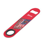 Fier paysan patriotique drapeau Thunder_Cove (Dos Angle)