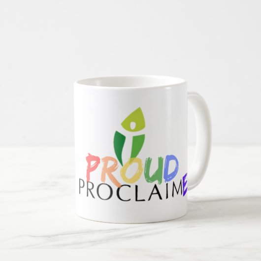 Fier proclameER Mug (Devant droit)