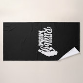 Fier Rugby Maman Football Sport Spieler (Serviette de bain)