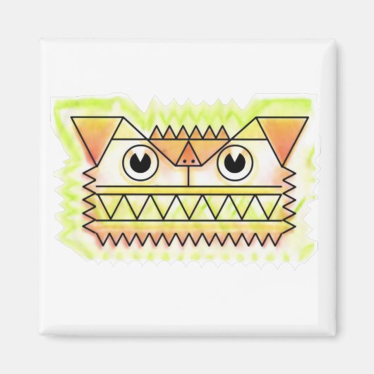 Fierce, Aimant De Chien En Colère (Devant)