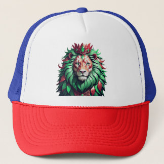 Fierce Animal King Premium Graphic Art P Trucker Pet