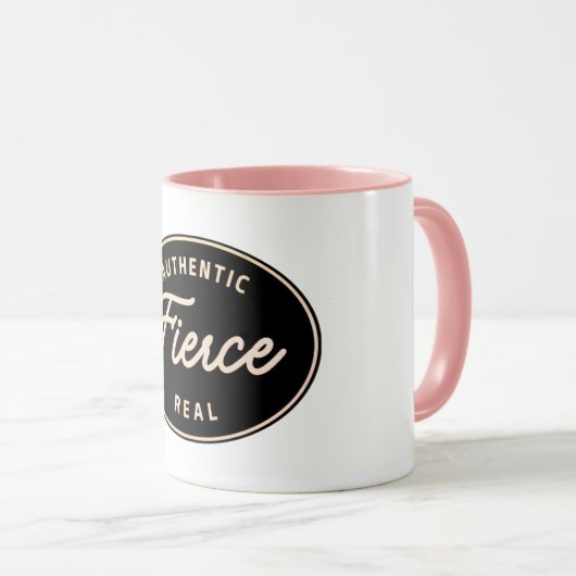 Fierce, Authentique, Véritable tasse de café (Devant droit)