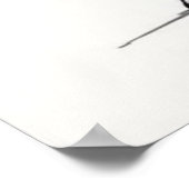 Fierce Bond: Samurai en Wolf houtskool kunst Poster (Hoek)