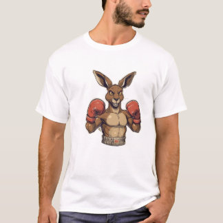 Fierce Boxing Bunny: Klaar om te rommelen! T-shirt