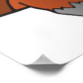 Fierce Bull Poster (Hoek)