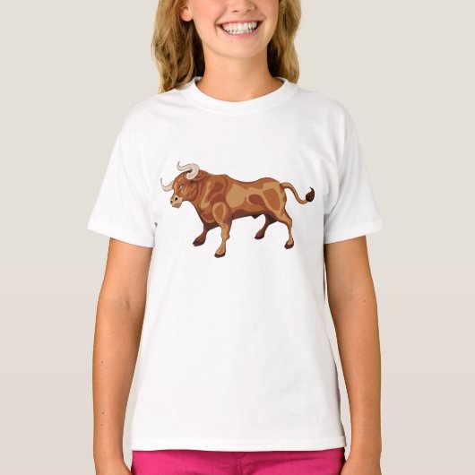Fierce Bull T-shirt (Voorkant)