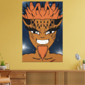 Fierce Canvas Afdruk (Insitu (Woonkamer))