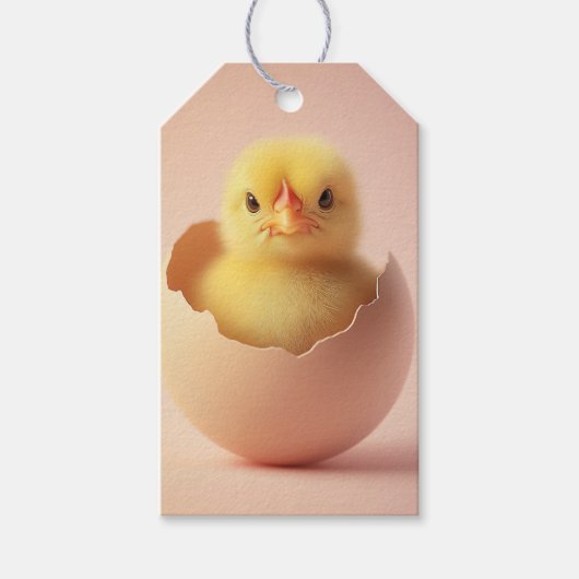 Fierce Chick in Eggshell Cadeaulabel (Voorkant)