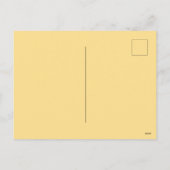 Fierce Chick in Eggshell Feestdagenkaart (Achterkant)