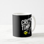 Fierce Crunch Time Cat Soccer Mugs (Devant droit)