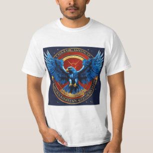 Fierce Crystal Eagle Icon T-Shirt: Ontketenen T-shirt