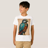 Fierce Crystal Eagle T-shirt ontwerp (Voorkant volledig)