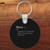 FIERCE (definitie) Sleutelhanger (Voorkant)