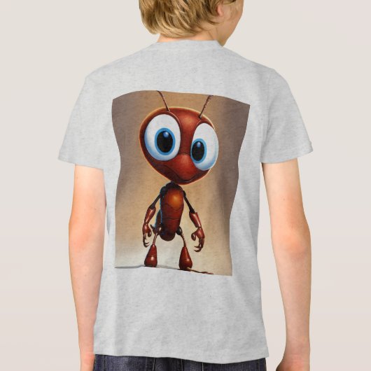 Fierce Dragon Tattoo Design - Symbool van kracht, Tri-Blend Shirt (Achterkant)