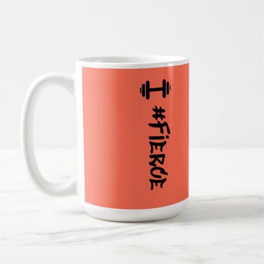 #Fierce Dumbbell Mug (Gauche)