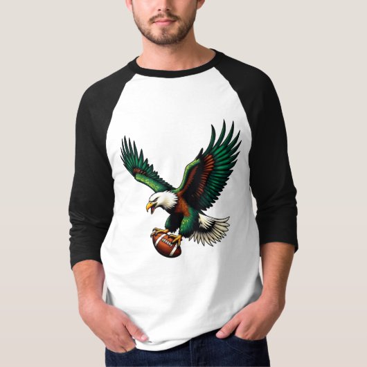 Fierce Eagle-Football T-shirt (Voorkant)