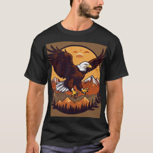 Fierce Eagle Tattoo T-shirt - ingewikkeld